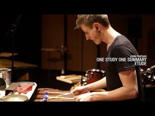 Alexej Gerassimez | John Psathas - One Study One Summary Etude