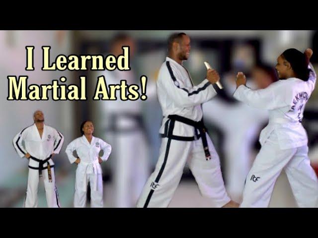 I LEARNED MARTIAL ARTS  ft DusardTaeFit | Shanida Elvin