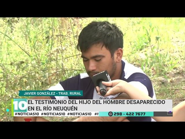 Exclusivo: el testimonio del hijo del trabajador rural desaparecido en Cordero