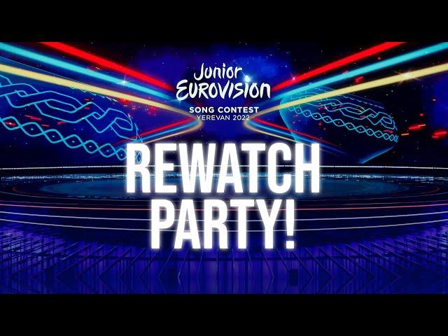 Junior Eurovision: Let's rewatch Yerevan 2022 together! #JESCWatchParty