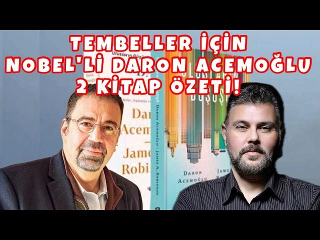 BU 2 KİTAP DARON ACEMOĞLU’NA NOBEL GETİRDİ: İŞTE ÖZETİ | MURAT MURATOĞLU