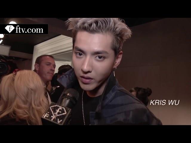 HD 1080P Kris Wu & Cara Delevingne after the Burberry September Show at LFW