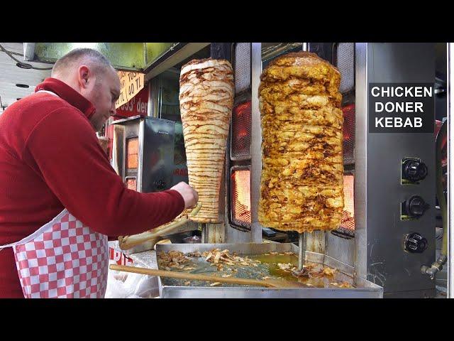 Turkish Chicken Doner Kebab 40 Kilograms Marination Recipe And How To Make it From Start To Finish