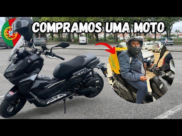 COMPRAMOS UMA MOTO ZERO KM EM PORTUGAL PAGANDO 79€ POR MÊS