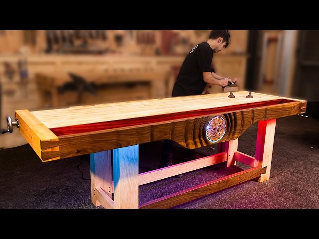 I Build the First Smart Hand Tool Woodworking Workbench