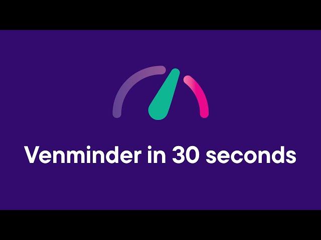 Venminder in 30 seconds