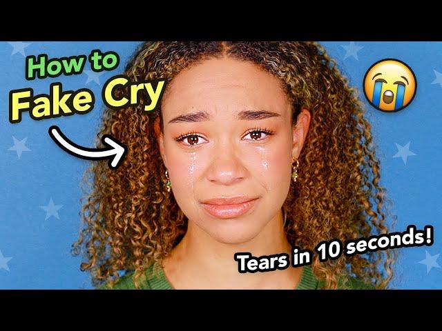 How To Cry on Command! (4 FAST & EASY Acting Tips to Fake Cry on Cue!)