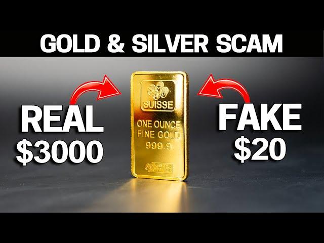 Police Can't Figure Out How to Stop this Fake Gold Scam