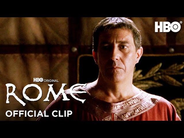 Julius Caesar Weighs A Truce With Pompey | Rome | HBO