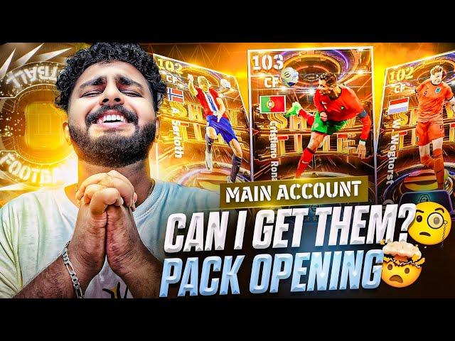 BULLET HEADER SHOWTIME PACK OPENING  | CAN I GET RONALDO IN MAIN ACCOUNT?  | TRICK OR LUCK? 