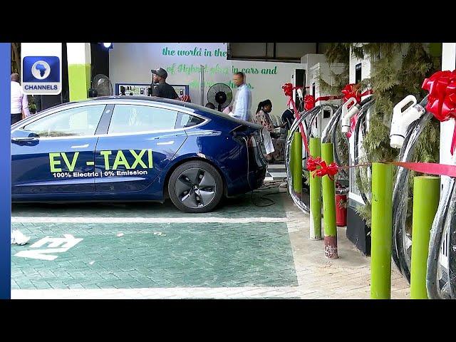 NEV Motors Unveils First Electric Car Charging Station In Abuja