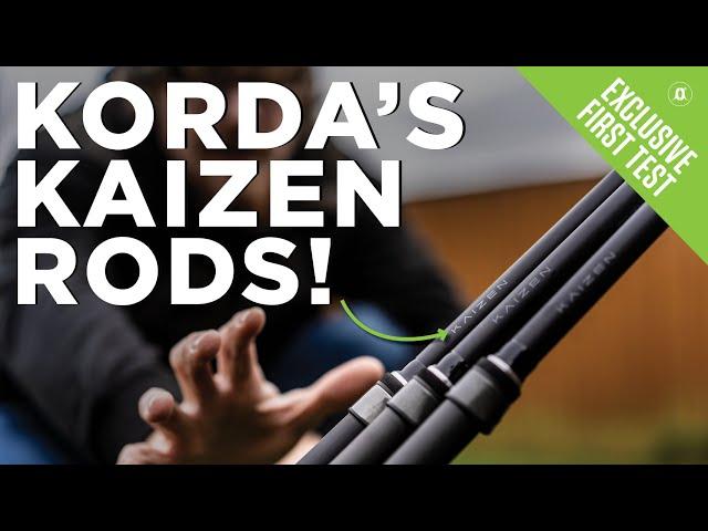 KORDA'S NEW KAIZEN CARP RODS | EXCLUSIVE FIRST TEST!