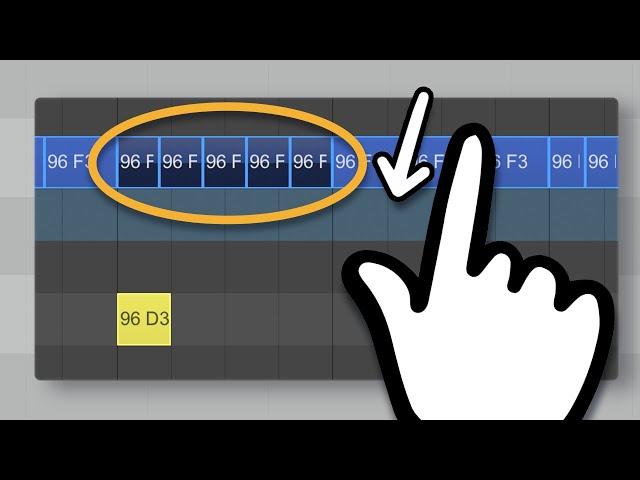 Split MIDI Notes using Mouse Wheel in REAPER