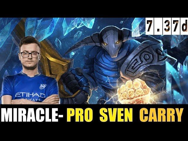  MIRACLE- [SVEN] HC 7.37D - DOTA 2 HIGHEST MMR #dota2  #dota2gameplay  #miracledota