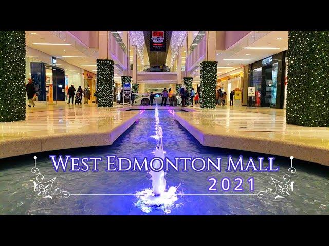 The Largest Shopping Mall in Canada I West Edmonton Mall 2021