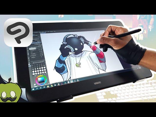 How To START Making DIGITAL ART With Clip Studio Paint!