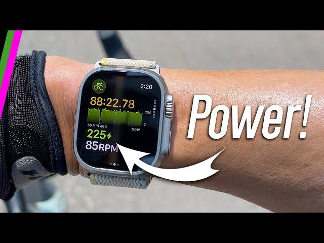 NEW Apple Watch Cycling Features w/ WatchOS 10 - Tons more data!