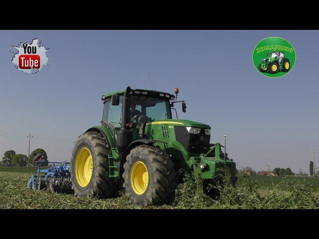 John deere 6195R & lemken rubin 9 | Cover crops