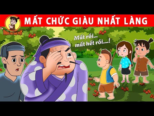 MẤT CHỨC GIÀU NHẤT LÀNG - Nhân Tài Đại Việt - Phim hoạt hình - Truyện Cổ Tích Việt Nam