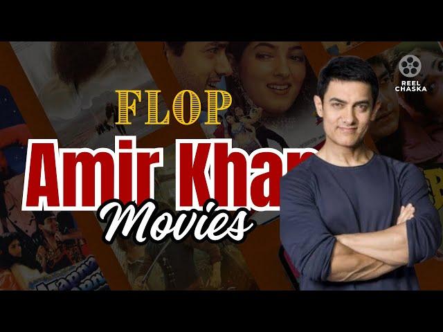 Amir Khan Biggest Movie Flops | Films | Worst Box Office | Top Flop Movies | Bollywood Flop Movies