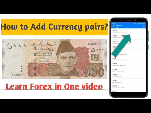 How to add Currency pairs in meta trader | Meta Trader basics | Bukhari Academy