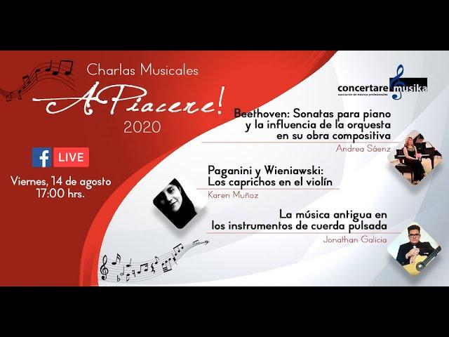 Concertare Musika - 2da. Charla Musical A Piacere!