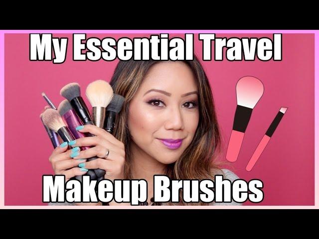 My Essential Travel Makeup Brushes | Twilightchic143