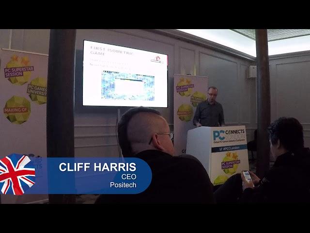 PCC London 2018 - Cliff Harris, Positech - Tales from Production Line Hell