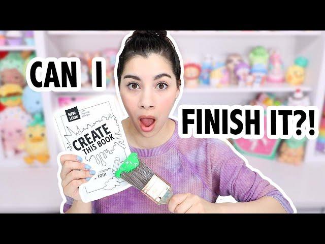 Finishing Create This Book in ONE Video?!