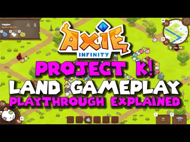 Axie Infinity - LAND GAMEPLAY, VIRTUAL NFT LAND, METAVERSE LAND, HOW TO BUY LAND