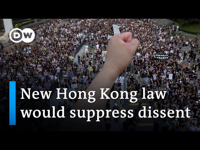 Hong Kong set to pass controversial security law | DW News