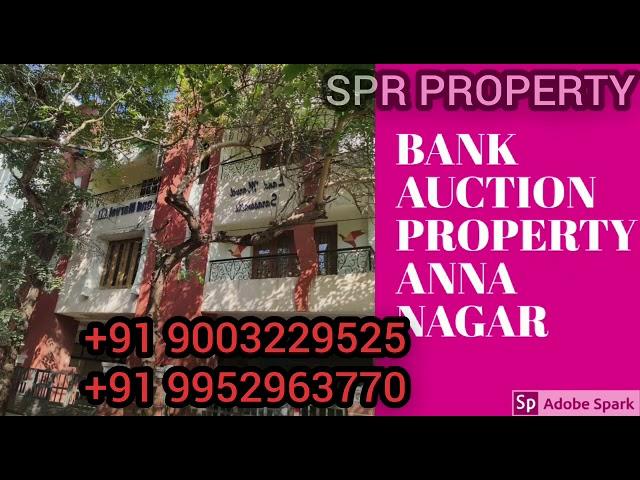 Bank auction property annanagar