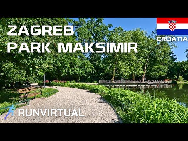 Virtual Run in Croatia: Park Maksimir