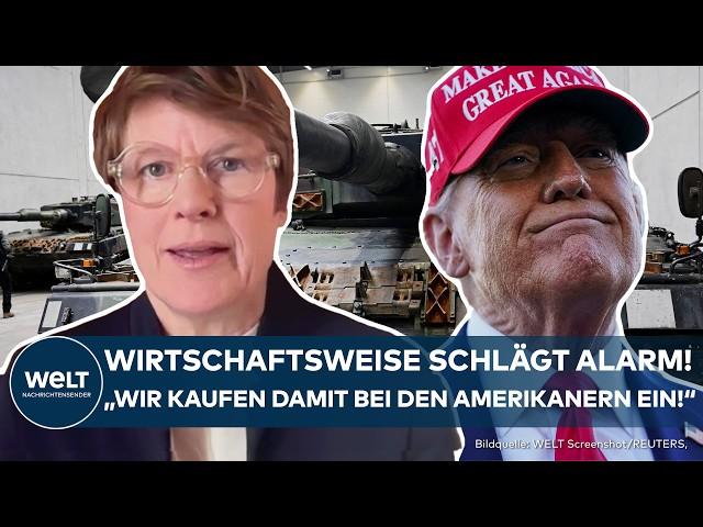 VERONIKA GRIMM: Sondervermögen für Verteidigung! Macht Deutschland mit Milliarden USA "great again"?