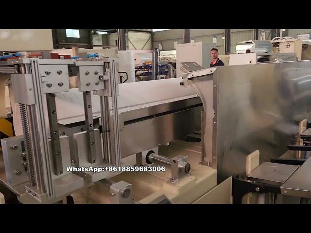 Kitchen Maxi Roll Tissue Paper Heat Shrink Packing Machine Production Line