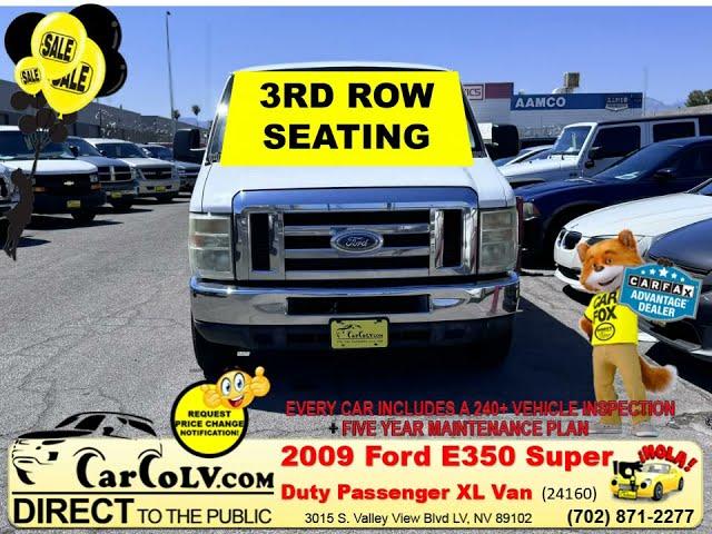 2009 Ford E350 Super Duty Passenger XL Van