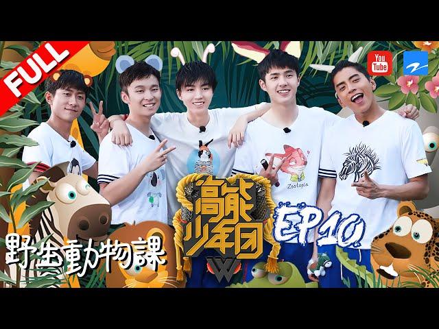 【FULL】《高能少年团》王俊凯变身兔兔给小象洗澡被亲吻 少年团冒雨搭积木谁才是天才建筑师？ 第10期 20170603 [浙江卫视官方HD] 王俊凯 张一山 王大陆 刘昊然 董子健