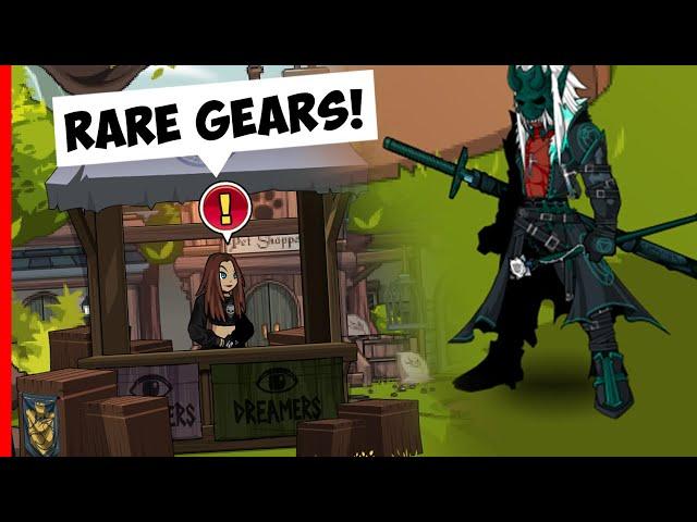 AQW - *NEW* DREAMERS RARE GEAR REVIEW