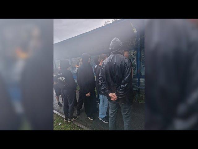 Полицейские наругали зацеперов