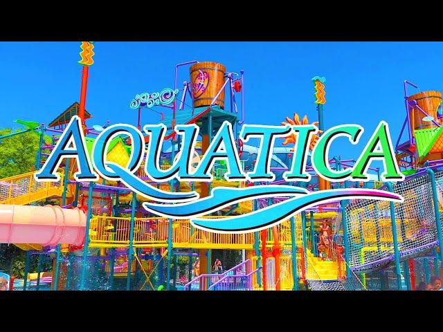 Aquatica Orlando Water Park 2024, Florida | Walking Tour