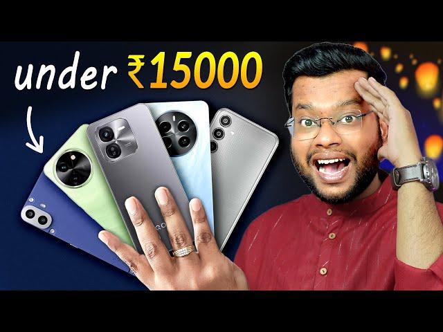 Top 5 Best Smartphones Under ₹15000 in Flipkart Diwali Sale & Amazon Diwali Sale 2024