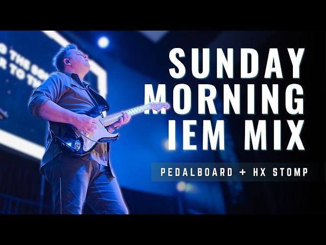 Pedalboard + HX Stomp Live (Dr. Z Z-80 Presets) // IEM Sunday Service