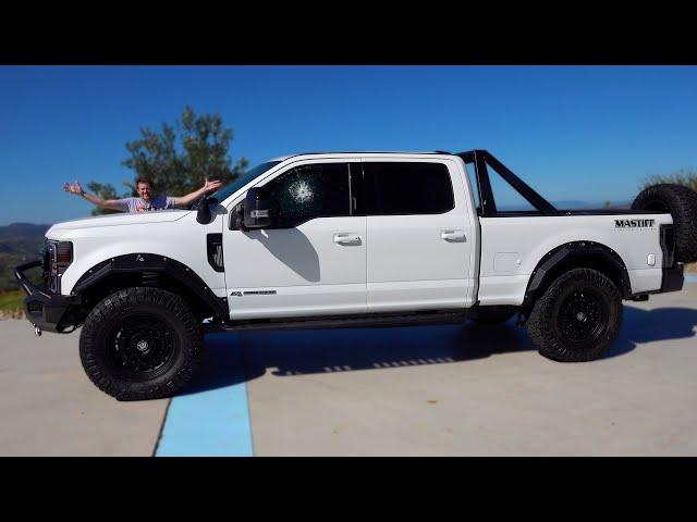 The $400,000 Mastiff Armored Truck Is Huge and Bulletproof