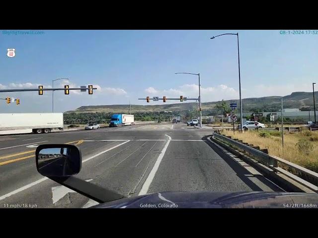 BigRigTravels LIVE: Pueblo CO-Golden CO (Aug 1 2024)