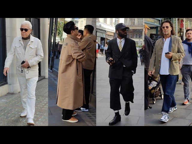 Mens Street Fashion Trends 2024. What Men Are Wearing on the Streets in London.