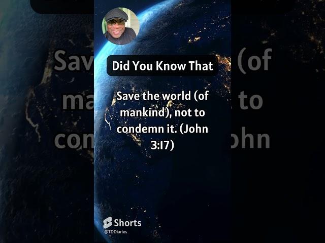 Did You Know That  Jesus Was Sent To ...