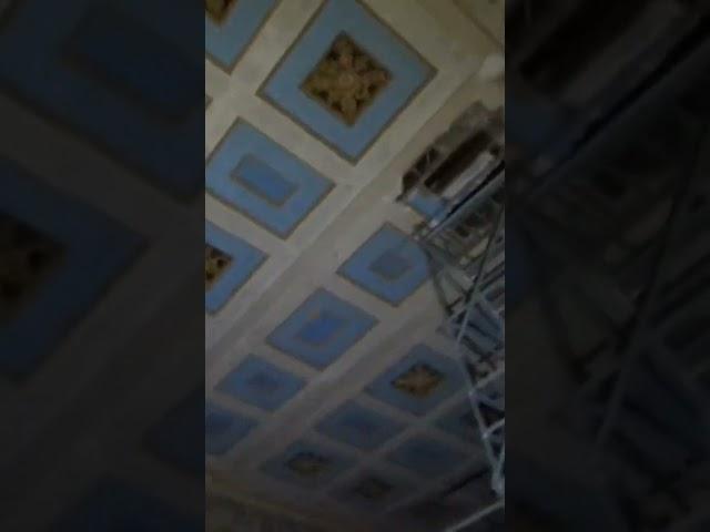Inside Abandoned Wellington Rooms Ballroom And Stage Liverpool
