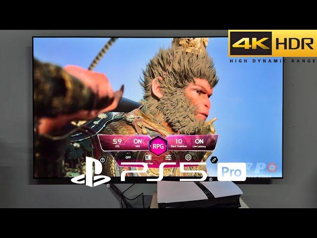 Black Myth Wukong PS5 Pro Gameplay With LG Oled TV 4K (Quality Mode)