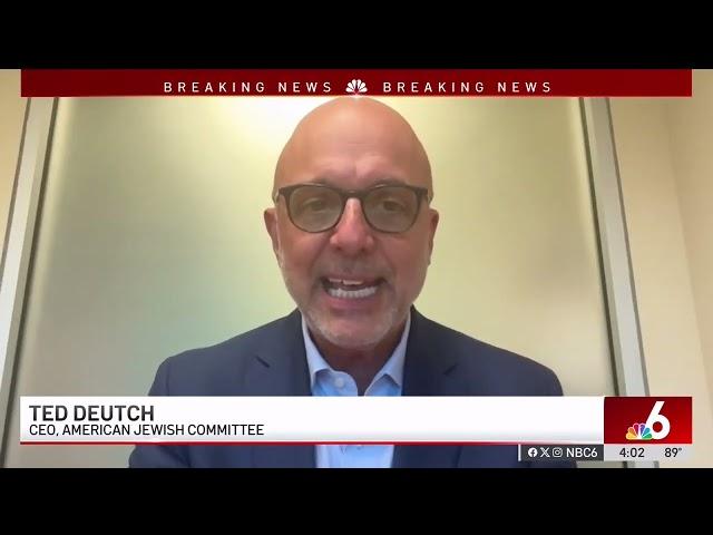 AJC CEO Ted Deutch on NBC: Stand with Israel and Against the Iranian Regime's Terror