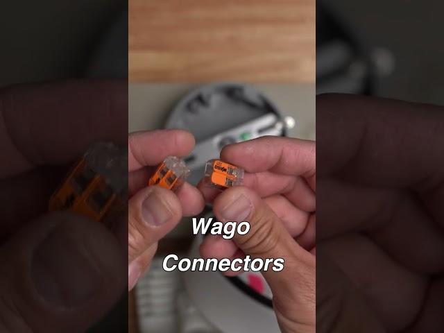 Use Wago Connectors instead of Wire Nuts